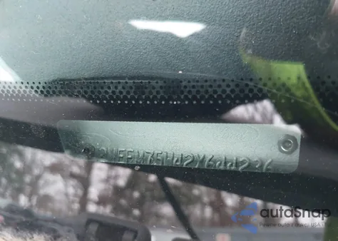 2002 Mercury Grand Marquis Ls Premium/Ls Ultimate/Lse z USA, uszkodzony, nr VIN 2MEFM75W42X644236